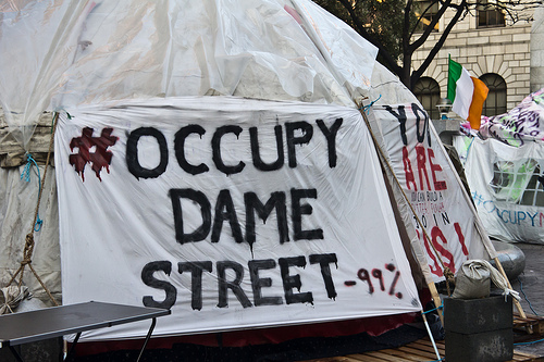 occupy dame street 99%